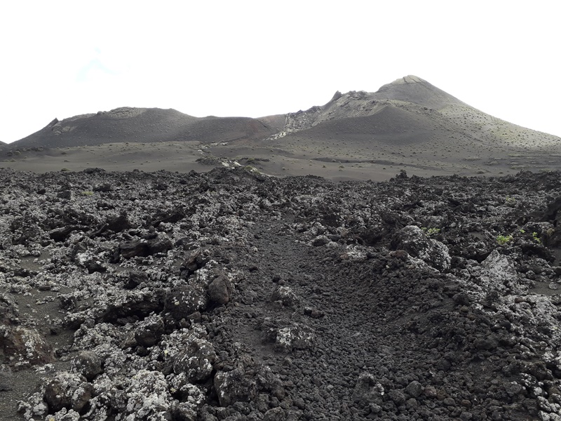 actividad efusiva en pico partido, Lanzarote